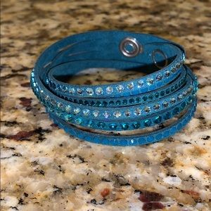 Swarovski wrap around bracelet